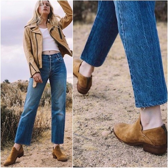 Frye Carson Shootie Suede Leather Boot - Picture 2 of 13